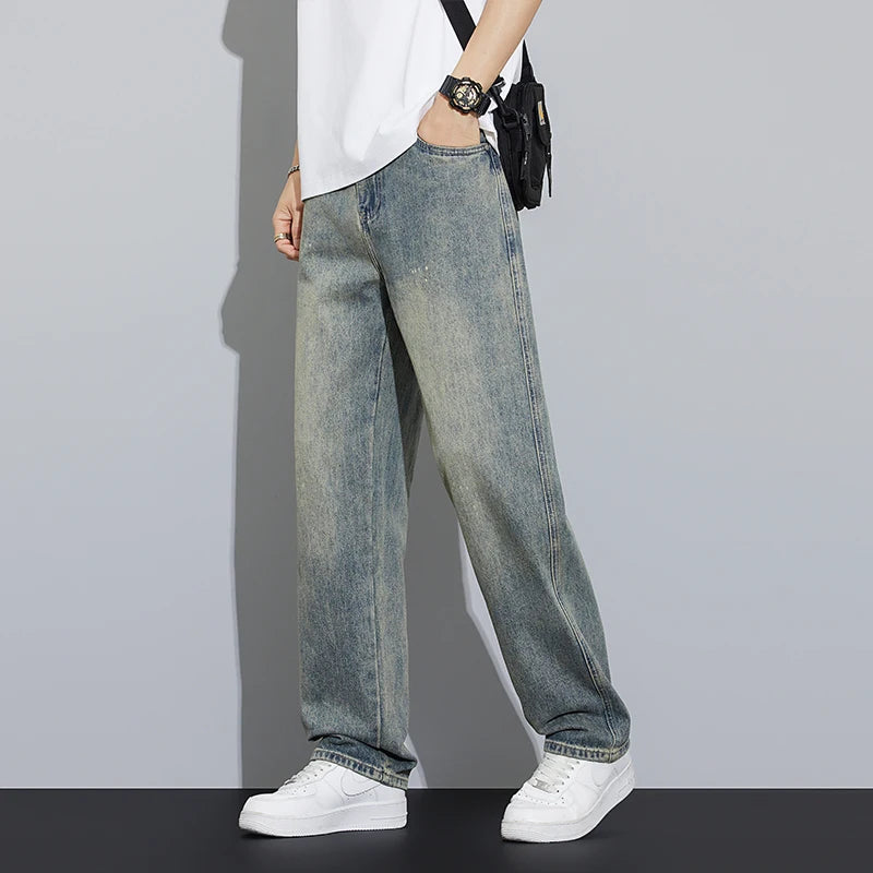 Retro Wide-Leg Jeans
