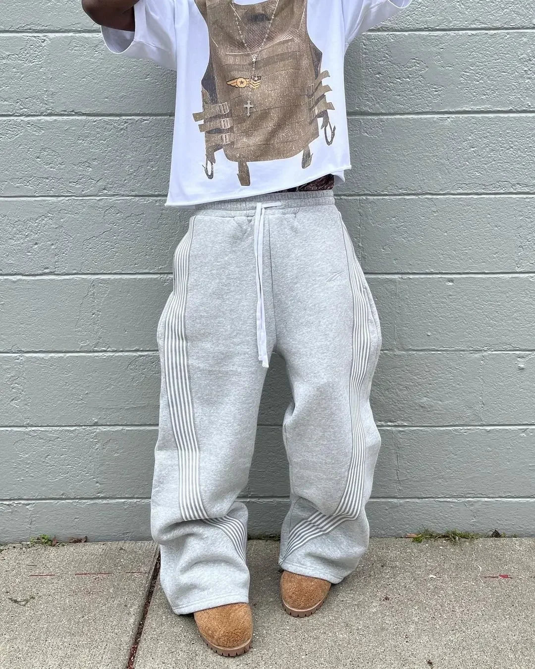 Y2K Gray Joggers
