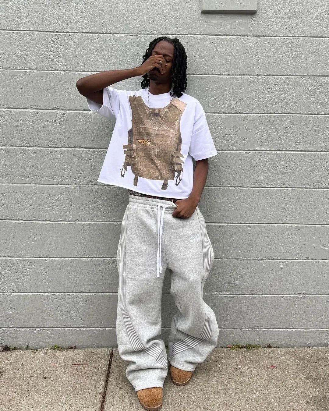 Y2K Gray Joggers