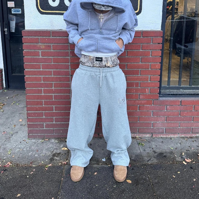 Y2K Camouflage Sweatpants