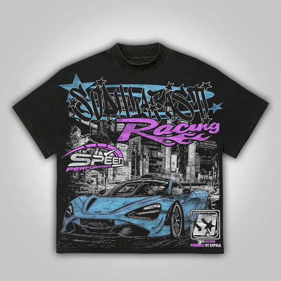 Y2K Racing Graphic Tee